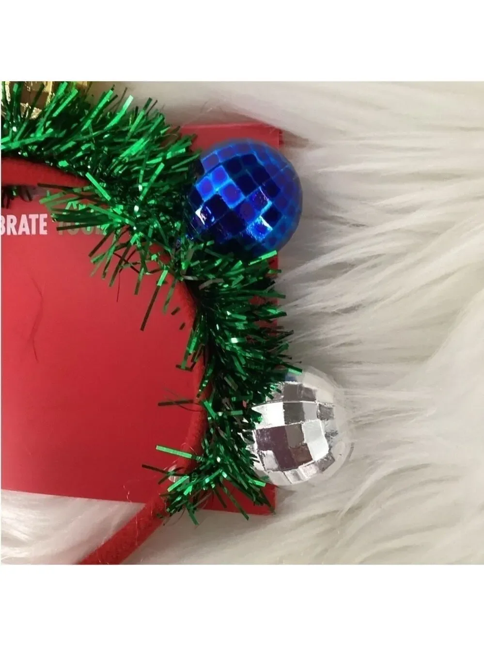 Celebrate Together from Kohls Christmas Ornament headband new